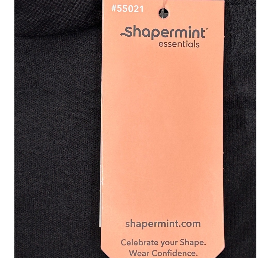 Shapermint Essentials Black High‎ Waisted Shaper Shorts Women's Size XL/2XL NWT - Picture 4 of 7